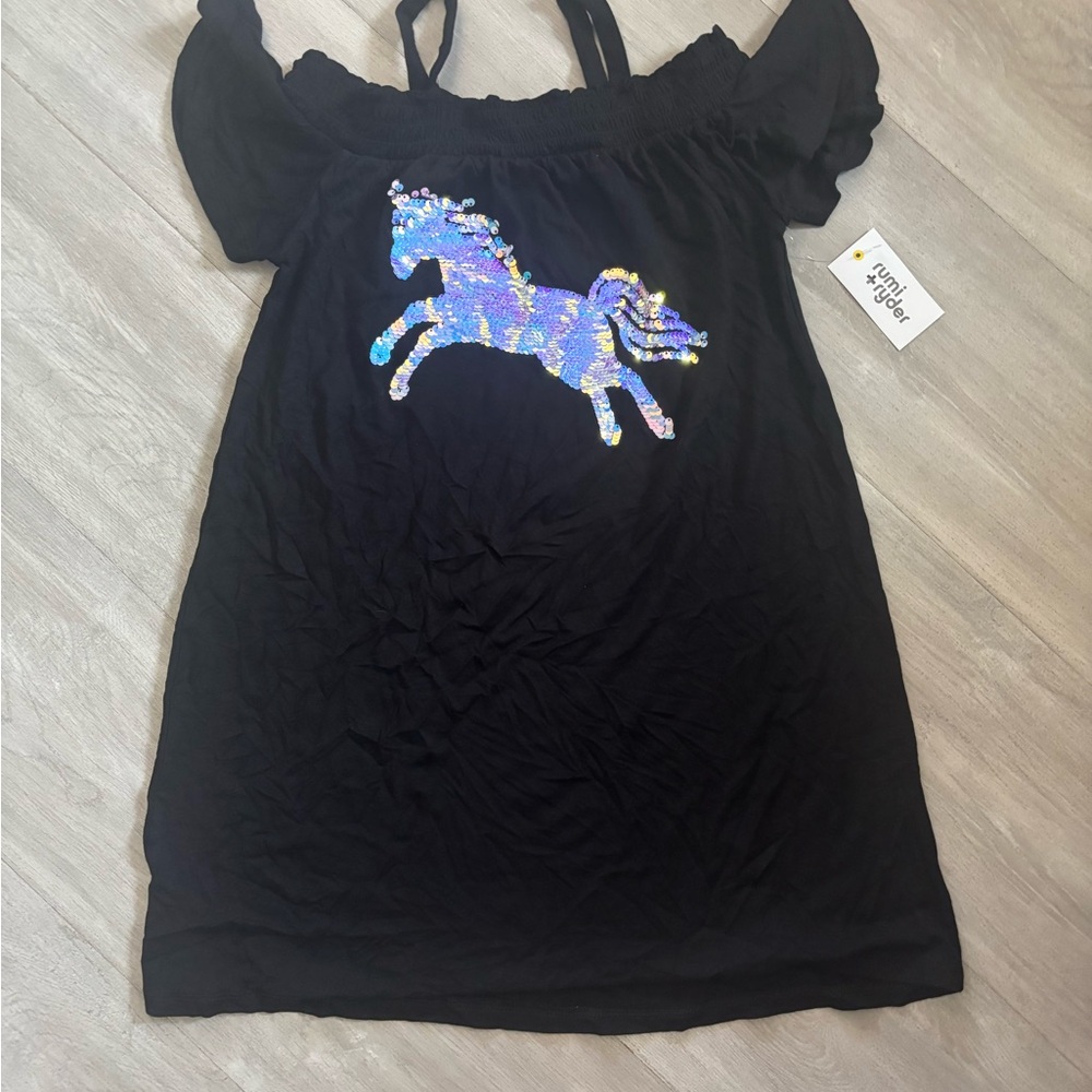 NWT - Rumi & Ryder -‎ Unicorn Sequins Dress